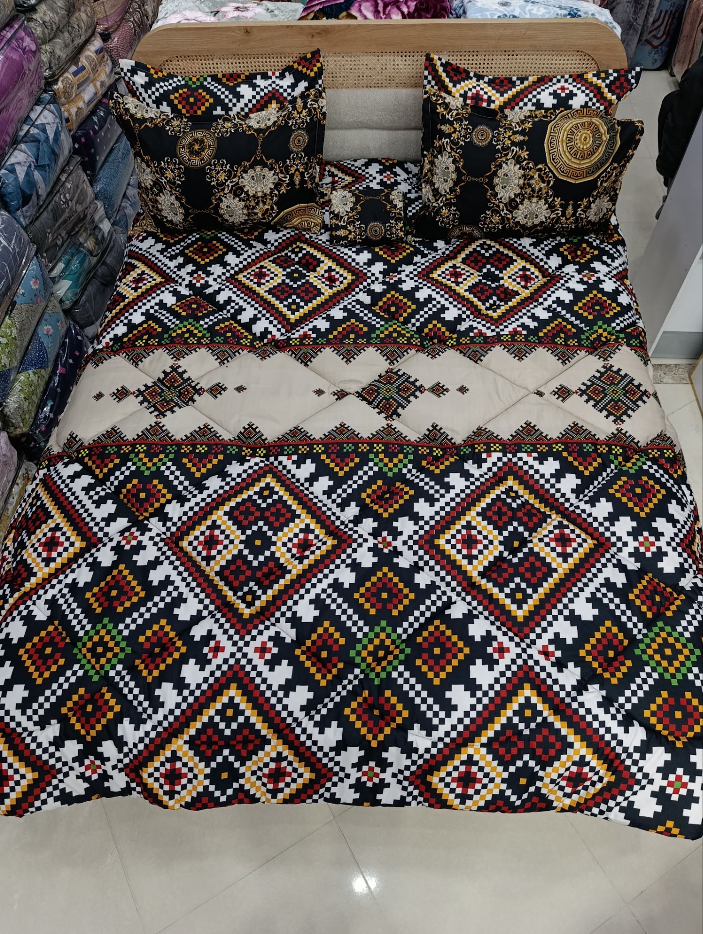 روتختی کتان نخ دونفره اسپرت